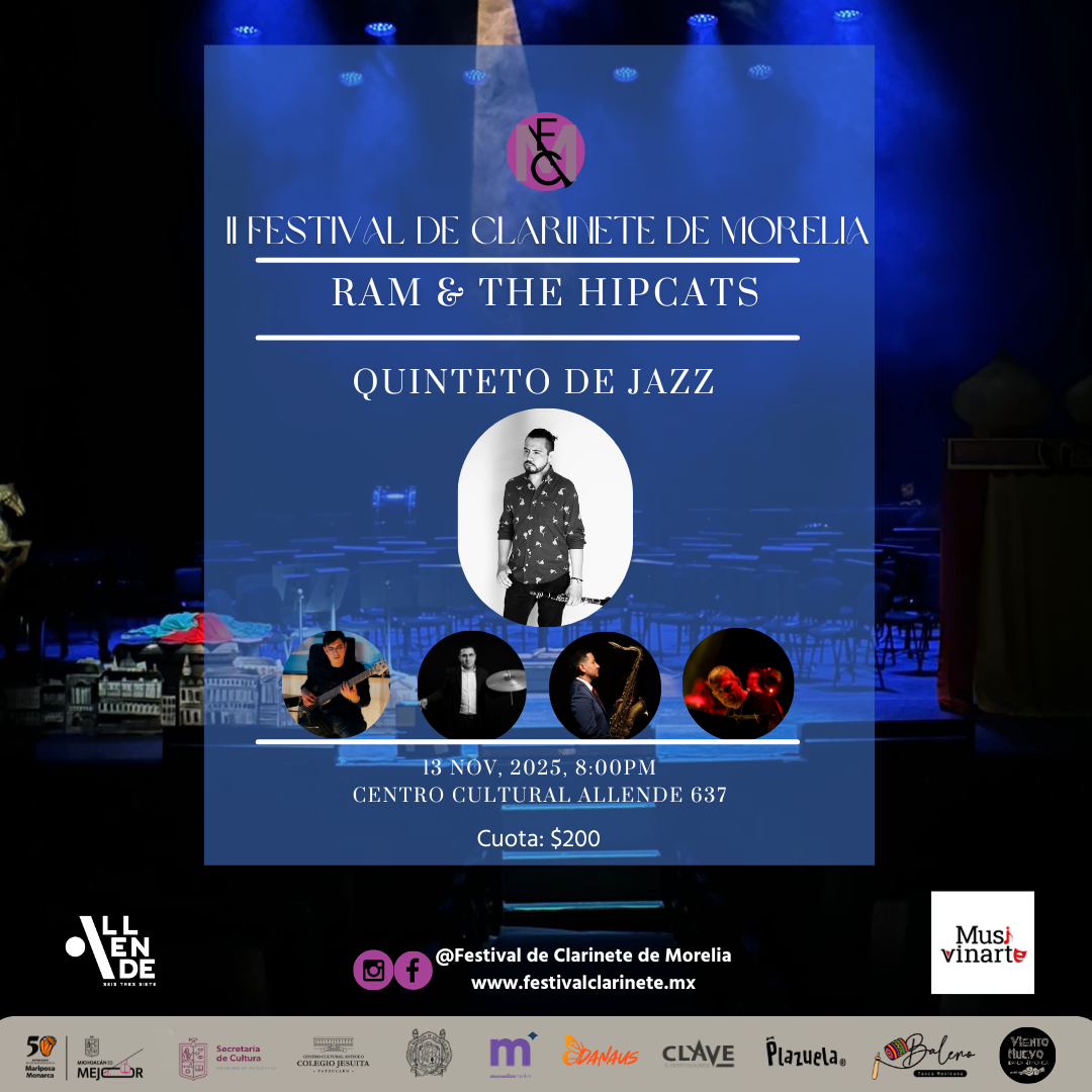 Ram & The Hipcats - Quinteto de Jazz / Festival de Clarinete de Morelia